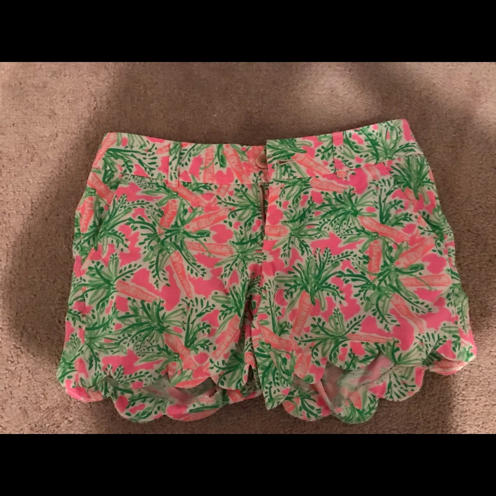 Illy Pulitzer buttercup shorts size 4